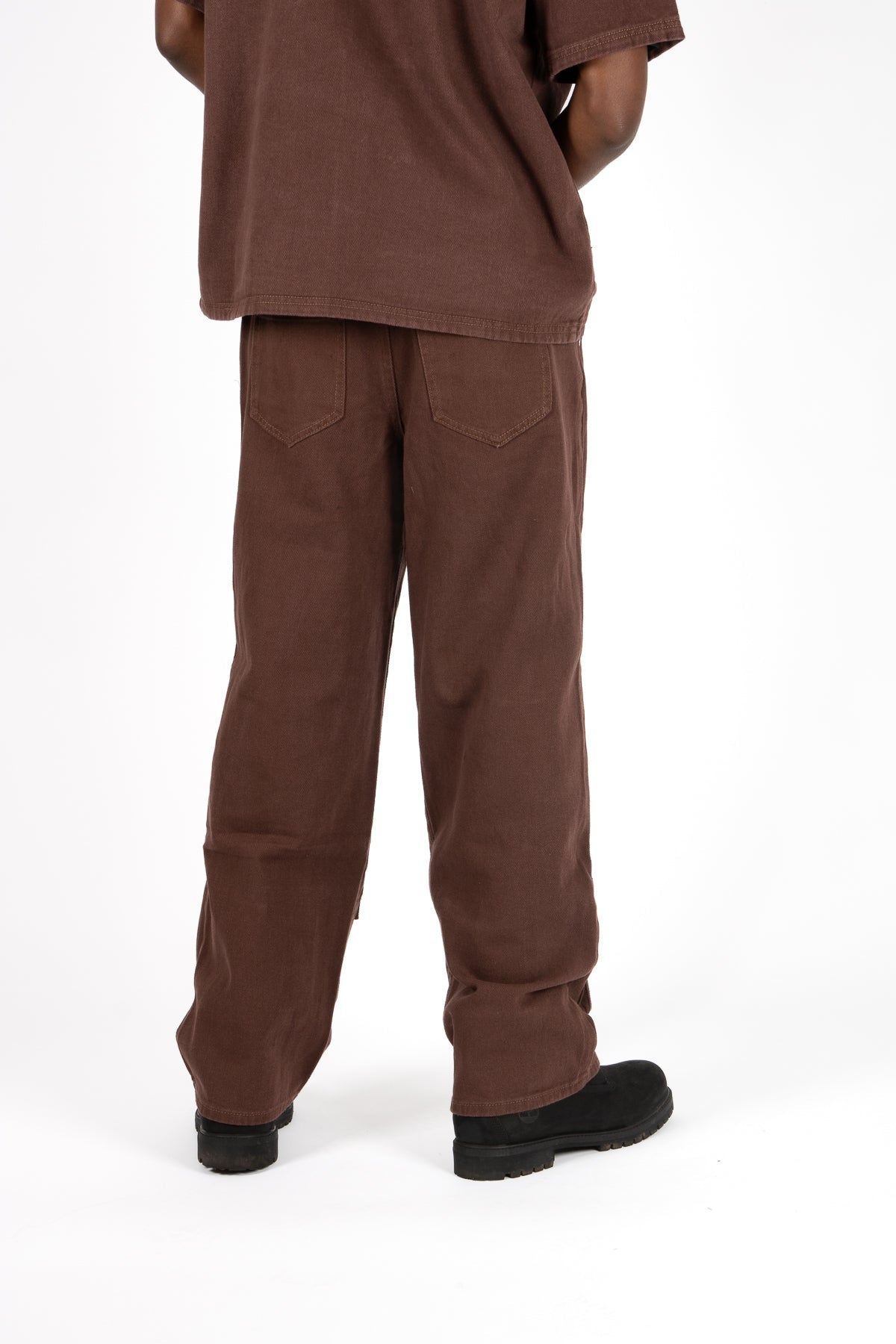 LNP BROWN DENIM CLASP CARGO - Liquor n Poker