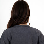 LNP CHARCOAL ESSENTIAL CROPPED TEE - Liquor n Poker