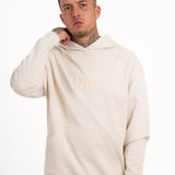 LNP CREAM RECYCLED REBEL HOODIE - Liquor n Poker