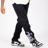 LNP DRAGON EMBROIDERED STRAIGHT LEG JEANS - Liquor n Poker