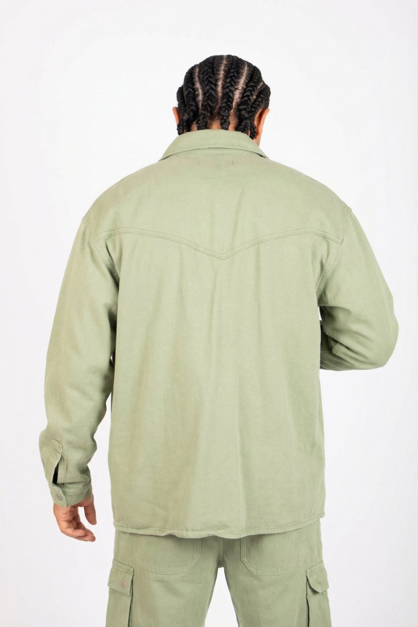 LNP Khaki Utility Cargo Shirt - Liquor n Poker