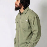 LNP Khaki Utility Cargo Shirt - Liquor n Poker