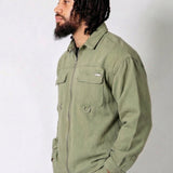 LNP Khaki Utility Cargo Shirt - Liquor n Poker