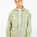 LNP Khaki Utility Cargo Shirt - Liquor n Poker