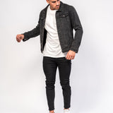 LNP Light Black Ripped Logan Skinny Jeans - Liquor n Poker