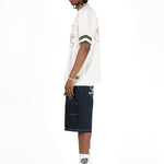 LNP OFF WHITE BLESSED VARSITY TEE MENS - Liquor n Poker