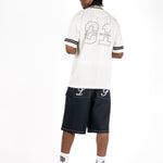 LNP OFF WHITE BLESSED VARSITY TEE MENS - Liquor n Poker