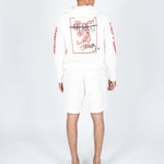 LNP OFF WHITE UNISEX JERSEY SHORTS - Liquor n Poker