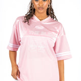 LNP Pink Blessed Varsity Tee - Liquor n Poker