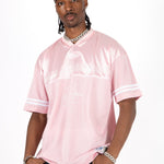 LNP PINK BLESSED VARSITY TEE MENS - Liquor n Poker