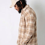 LNP Stone Oversized Flannel Shirt - Liquor n Poker