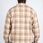 LNP Stone Oversized Flannel Shirt - Liquor n Poker