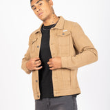 LNP Tan Clean Norton Trucker Jacket - Liquor n Poker