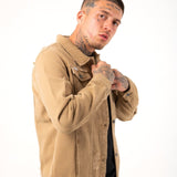 LNP Tan Distressed Norton Trucker Jacket - Liquor n Poker