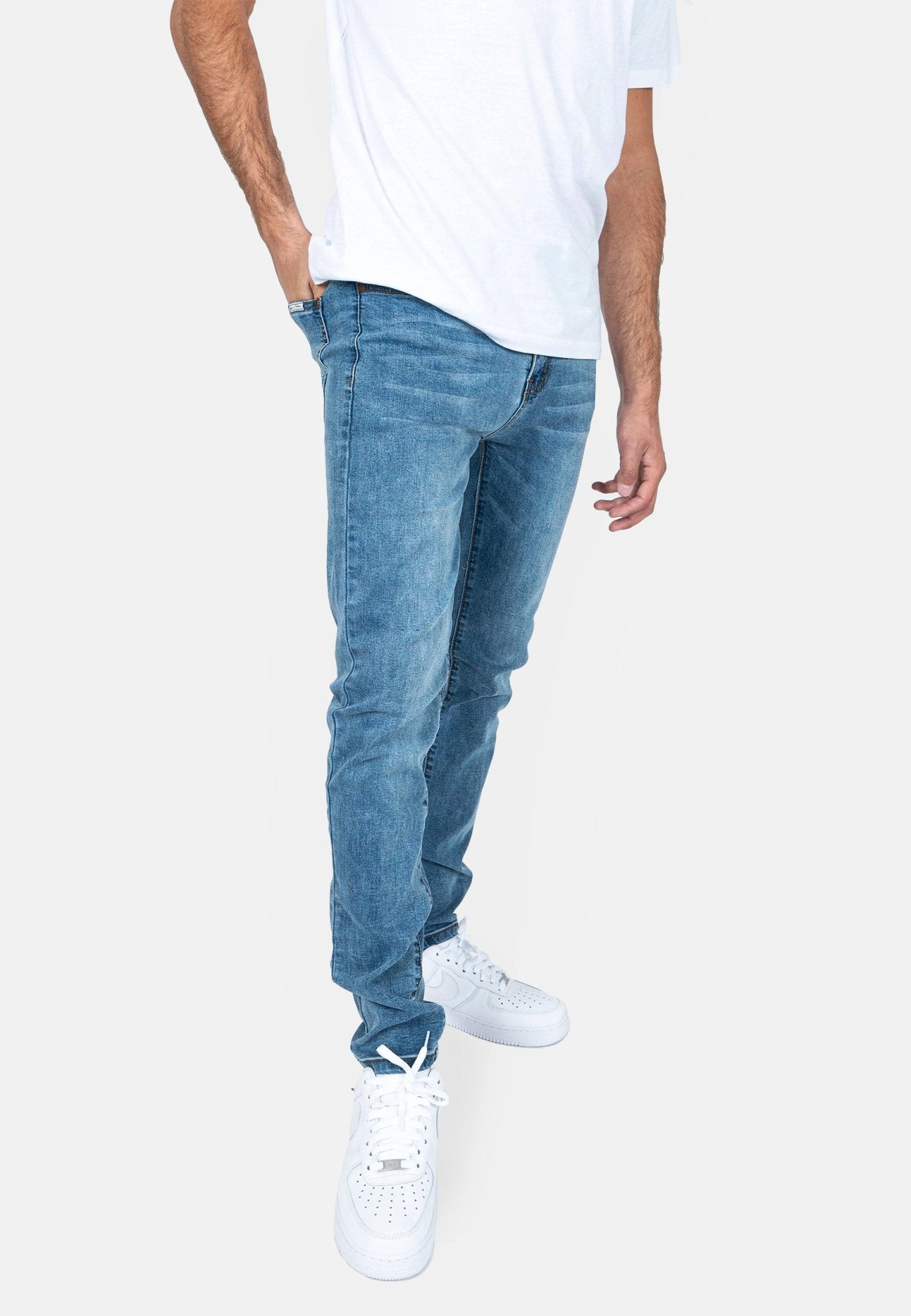 LNP VINTAGE WASH LOGAN SKINNY JEANS - Liquor n Poker