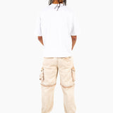 LNP Washed Beige Zip - Off Cargo - Liquor n Poker