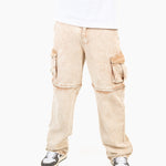 LNP Washed Beige Zip - Off Cargo - Liquor n Poker