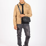 Logan Washed Charcoal Skinny Fit Jeans With Rips - Liquor n Poker