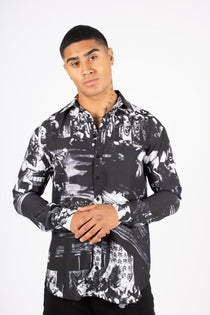 Long Sleeve Angel Renaissance Shirt - Liquor n Poker