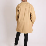 Longline Worker Shacket In Tan - Liquor n Poker