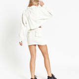 Mendez Denim Mini Utility Skirt - Liquor n Poker