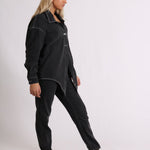 Mom Jeans In Washed Black Co - Ord - Liquor n Poker