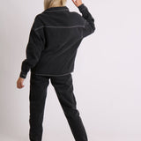 Mom Jeans In Washed Black Co - Ord - Liquor n Poker