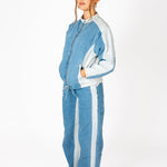 Motorsport Oversized Denim Jacket - Liquor n Poker