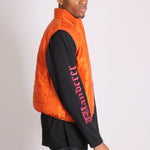 Neon Orange Puffer Gillet - Liquor n Poker