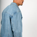 Nevada Blue Wash Utility Denim Jacket - Liquor n Poker