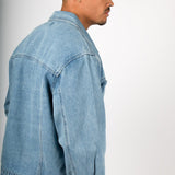 Nevada Blue Wash Utility Denim Jacket - Liquor n Poker