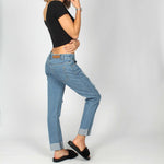 New Chaska Indigo Ripped Boyfriend Jeans - Liquor n Poker