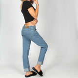 New Chaska Indigo Ripped Boyfriend Jeans - Liquor n Poker