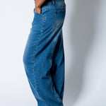 NOLA – True Blue Relaxed Low - Rise Jean with Buckle Detail - Liquor n Poker