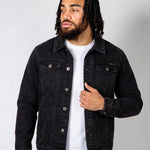 Norton Washed Black Classic Denim Jacket - Liquor n Poker