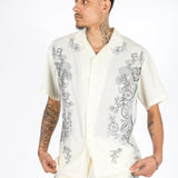 Off White Royal Printed Shirt - Liquor n Poker