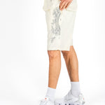Off White Royal Printed Shorts - Liquor n Poker