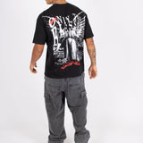 "Only The Blessed" Cross T-Shirt - Liquor n Poker
