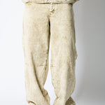 ONYX - Relaxed Baggy Acid Wash Beige Jeans - Liquor n Poker