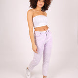 Outta Limits High Rise Mom Jean In Lilac Acid Wash - Liquor n Poker