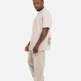 Oversized Stone T-Shirt "Eternal Paradise" Back Print - Liquor n Poker