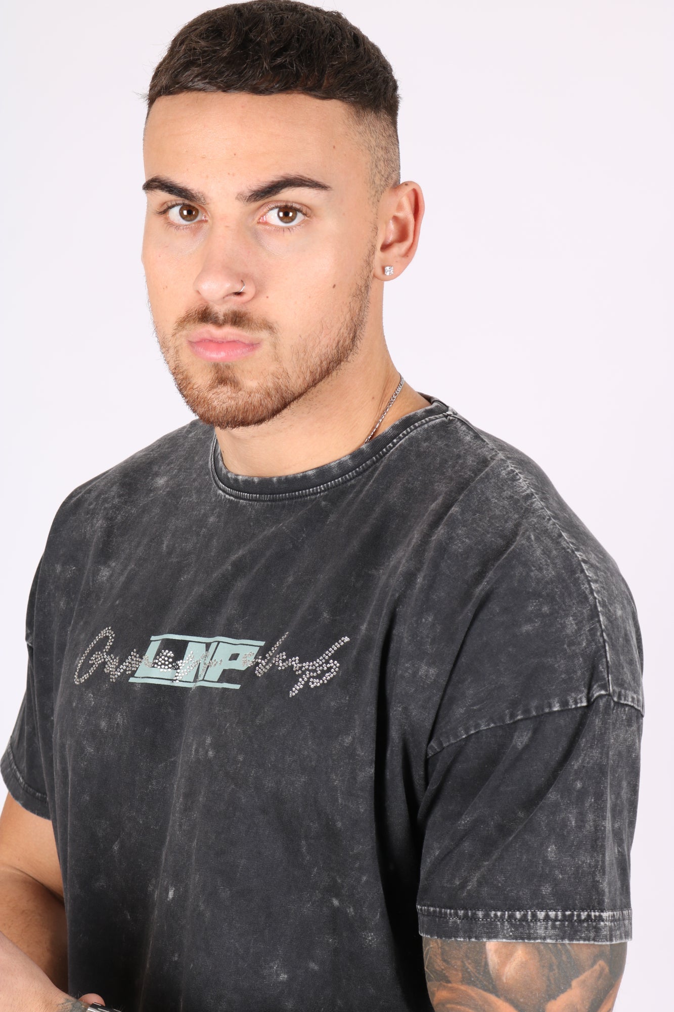 Owners Relaxed Diamanté T-Shirt - Liquor n Poker