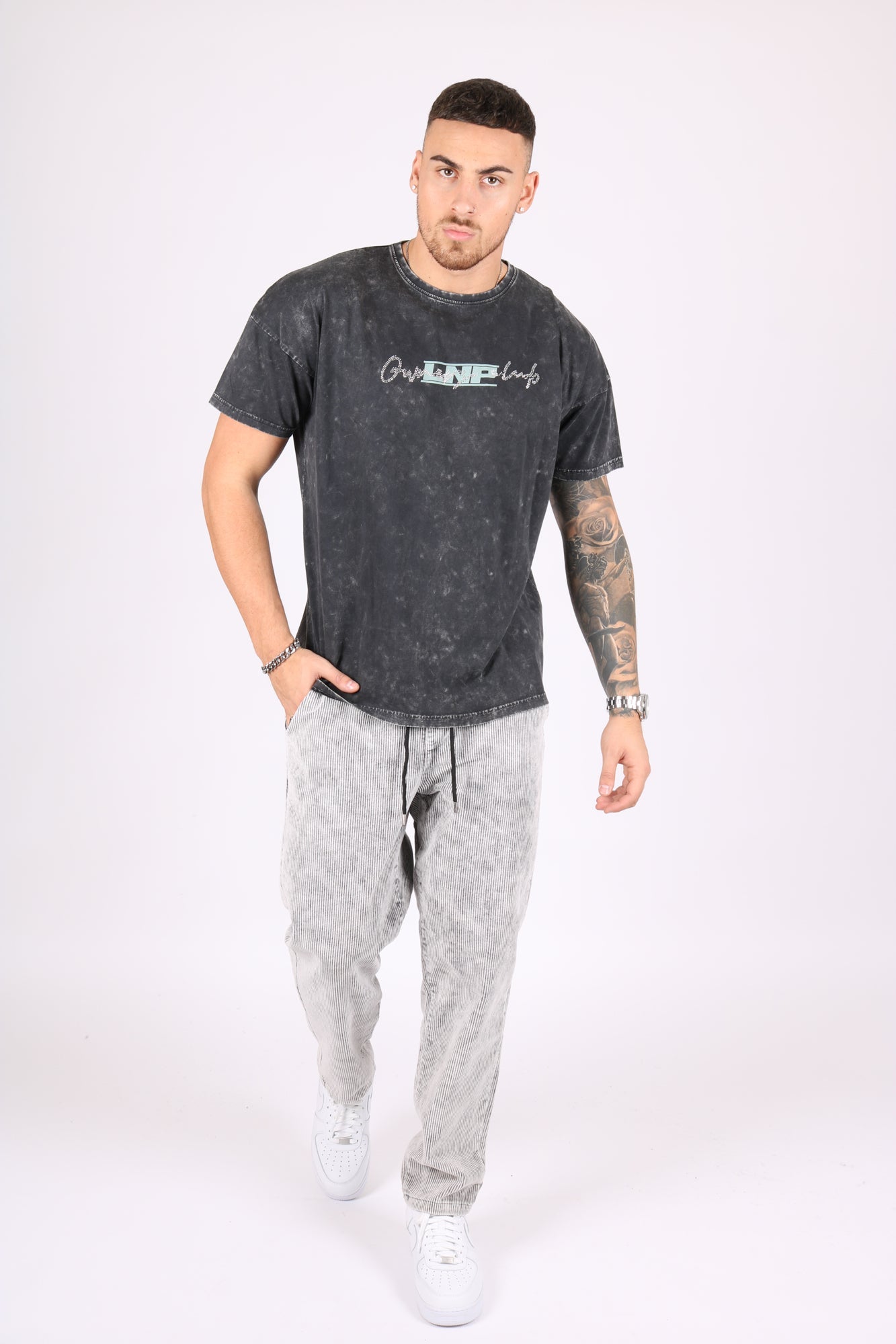 Owners Relaxed Diamanté T-Shirt - Liquor n Poker