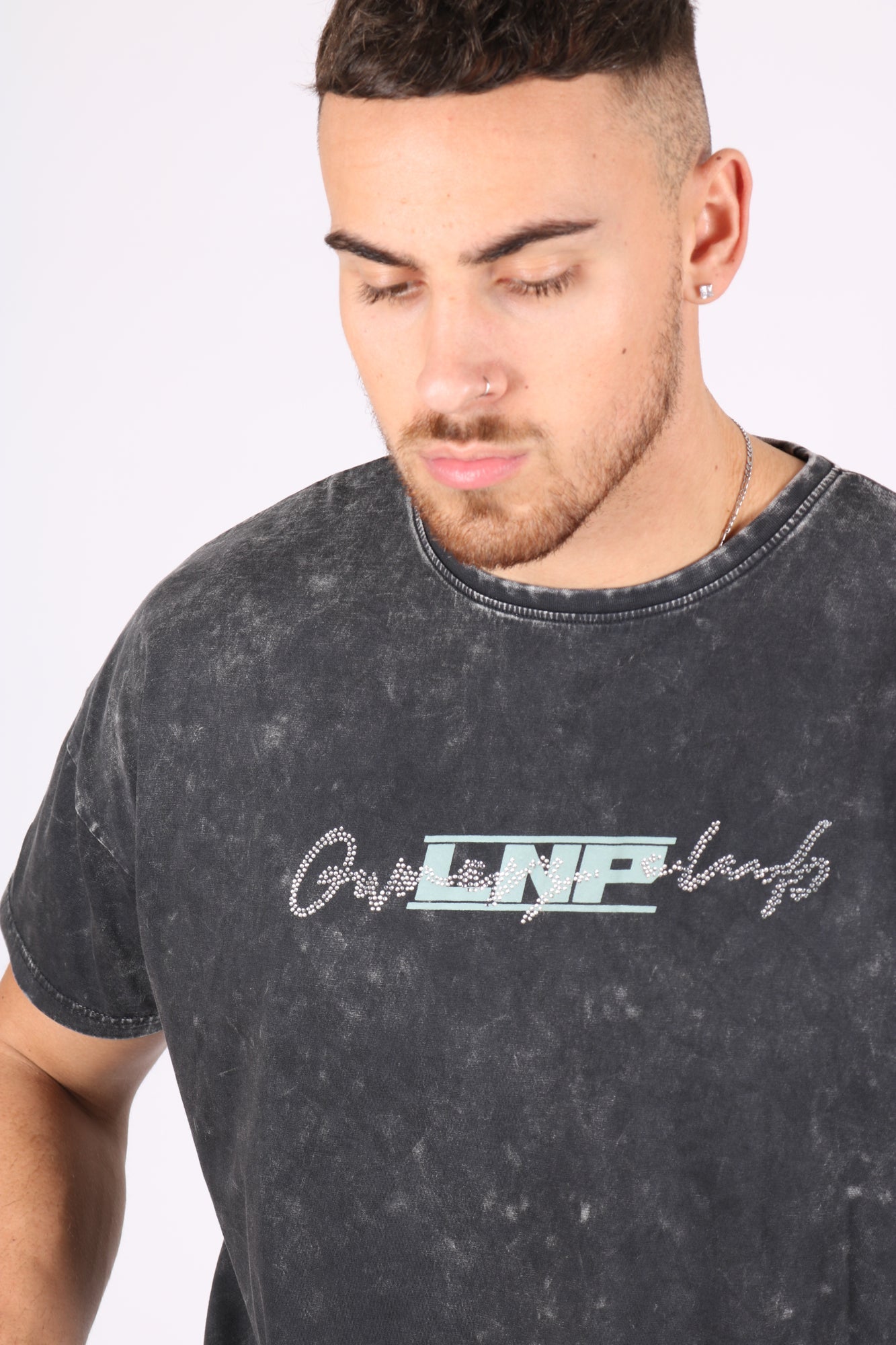 Owners Relaxed Diamanté T-Shirt - Liquor n Poker