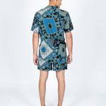 Paisley Bandana Print Short & Shirt Twinset - Liquor n Poker