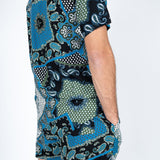 Paisley Bandana Print Short & Shirt Twinset - Liquor n Poker
