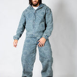 Paisley Jacquard Denim Baggy Carpenter Jeans - Liquor n Poker