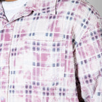 Pink Check Long Sleeve Button Through Shirt - Liquor n Poker