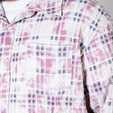 Pink Check Long Sleeve Button Through Shirt - Liquor n Poker