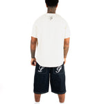 Pinstripe Denim Jersey Shirt - Liquor n Poker